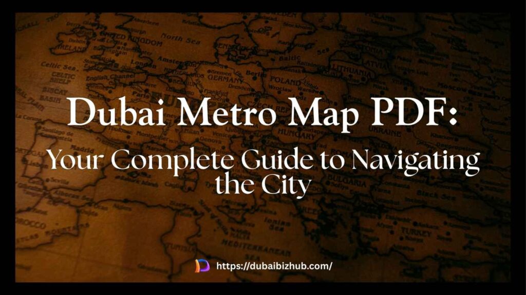 Dubai Metro Map PDF: